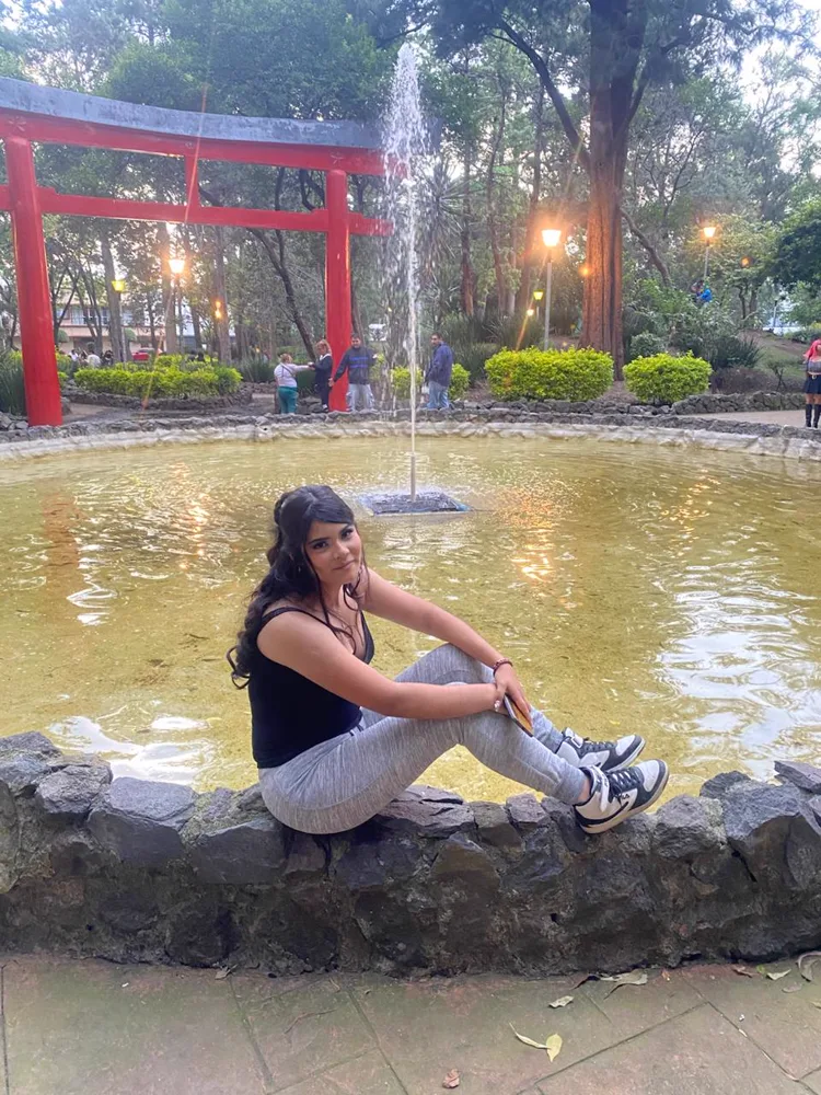 Ahitana en el parque
